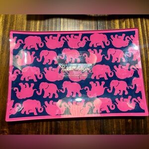 NWT Lilly Pulitzer Tusk in sun glass catch all tray